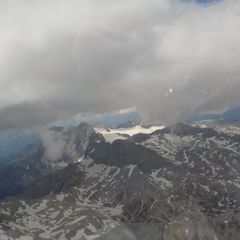 Flugwegposition um 11:39:41: Aufgenommen in der Nähe von Gemeinde Spital am Pyhrn, 4582, Österreich in 2376 Meter